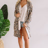 Fireside Sipping Leopard Cardigan Image - 1