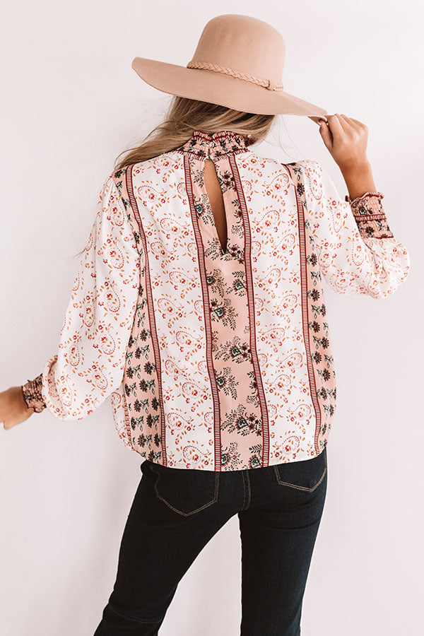 Downtown Chicago Floral Top Image - 5