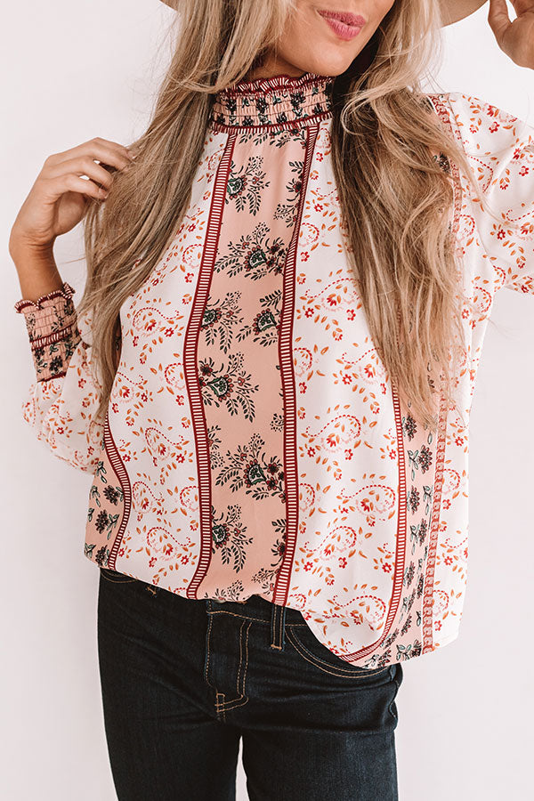 Downtown Chicago Floral Top Image - 2