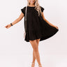 Ready To Party Babydoll Dress In Black Image - 1