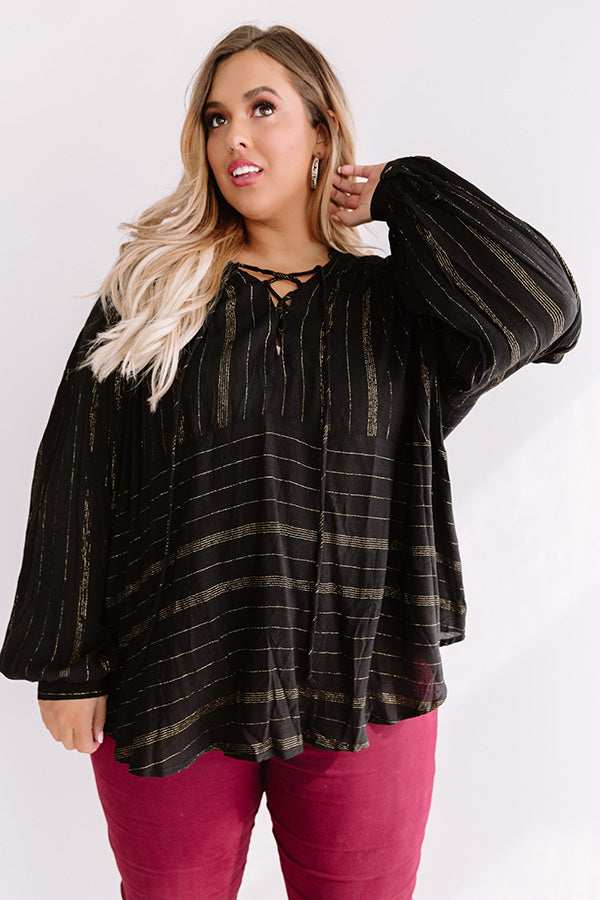 Sipping Vino Shift Top Curves Image - 4