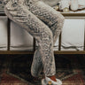 Lounging In London Snake Print Jogger Image - 1