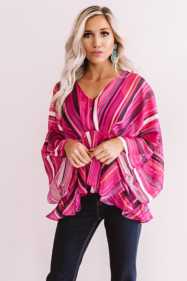 Pop Culture Stripe Top Image - 2