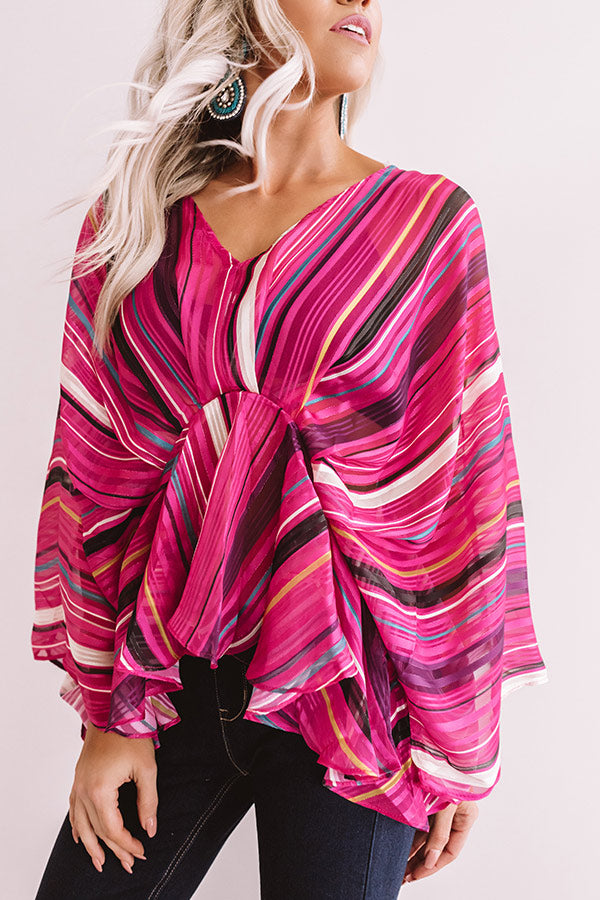 Pop Culture Stripe Top Image - 4