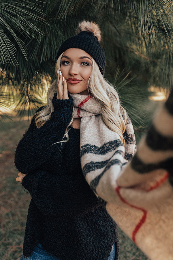 Better In The Snow Scarf In Birch • Impressions Online Boutique