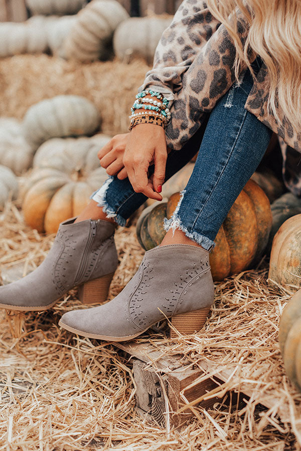 The Zimmerman Bootie In Grey Image - 1