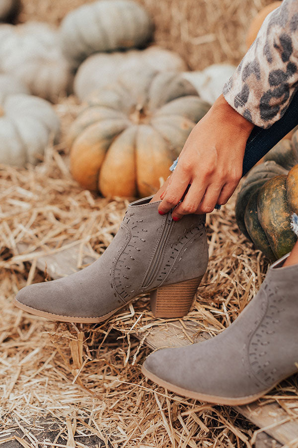 The Zimmerman Bootie In Grey Image - 2