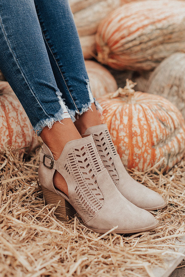 The Ronan Bootie In Taupe Image - 3