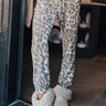 Lounging In London Leopard Jogger Image - 1