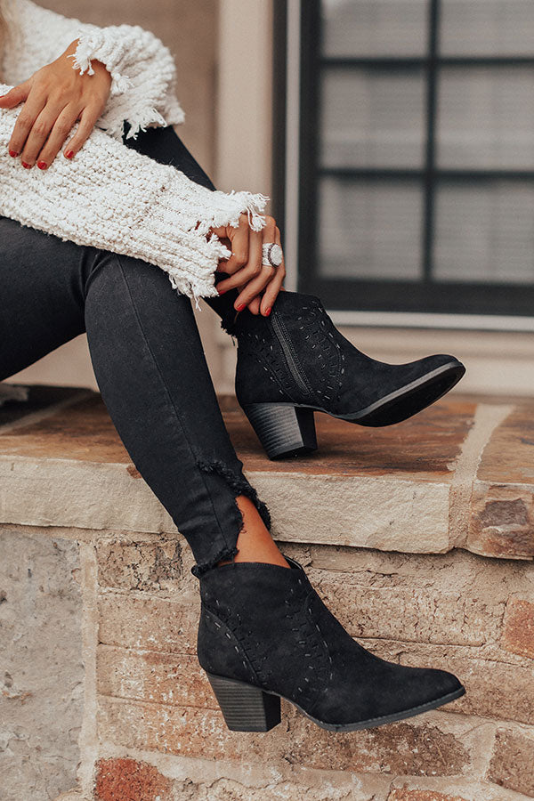 The Zimmerman Bootie In Black Image - 1