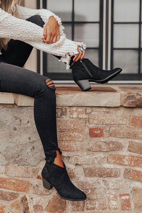 The Zimmerman Bootie In Black Image - 3