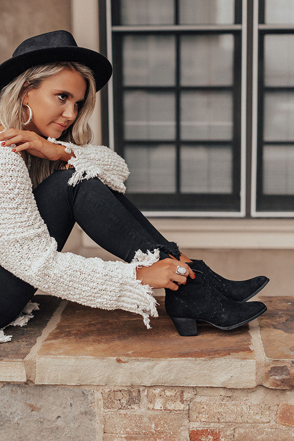 The Zimmerman Bootie In Black Image - 4