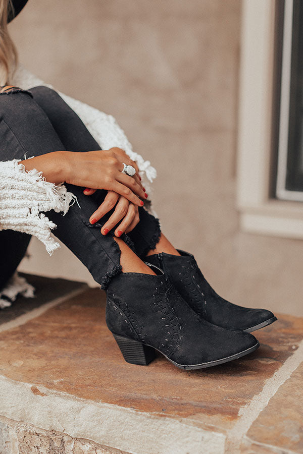 The Zimmerman Bootie In Black Image - 2