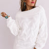 Cool Weather Crush Tunic Sweater in Ivory Image - 1