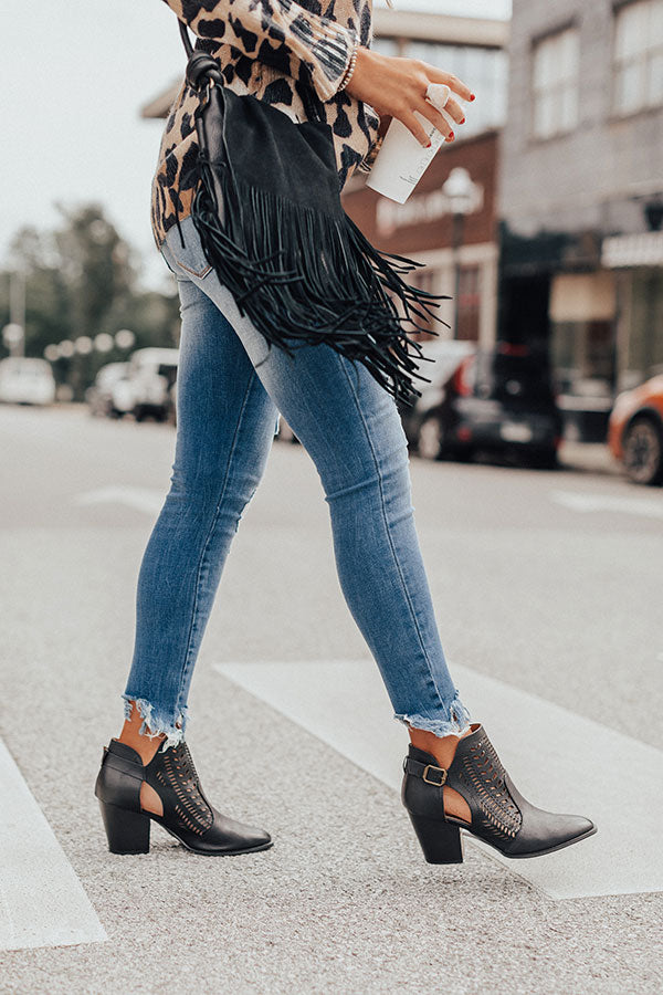 The Ronan Bootie In Black Image - 2