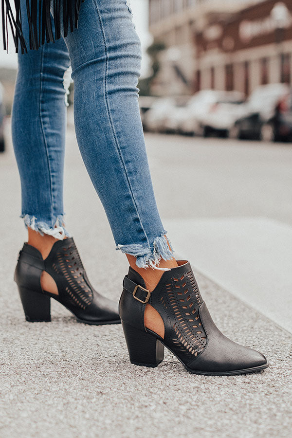 The Ronan Bootie In Black Image - 4