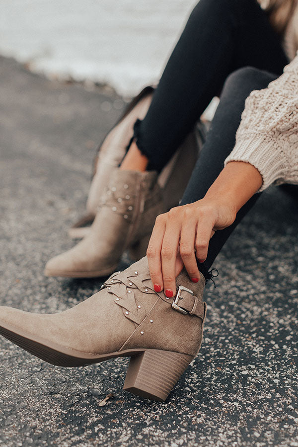 The Phoebe Bootie In Taupe Image - 3