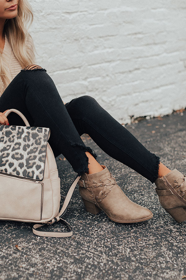 The Phoebe Bootie In Taupe Image - 2