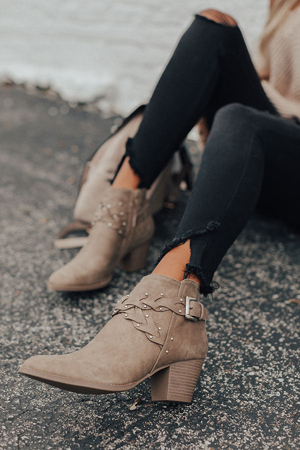 The Phoebe Bootie In Taupe Image - 4