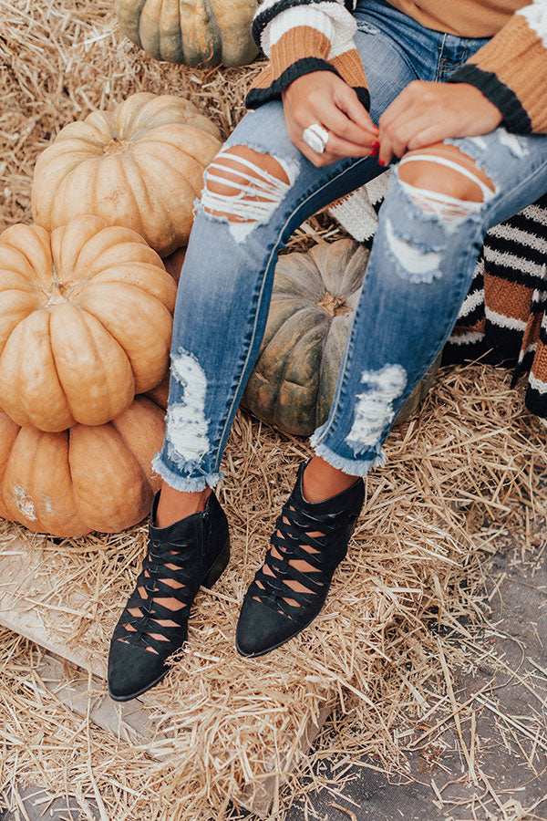 The Dani Bootie In Black Image - 2