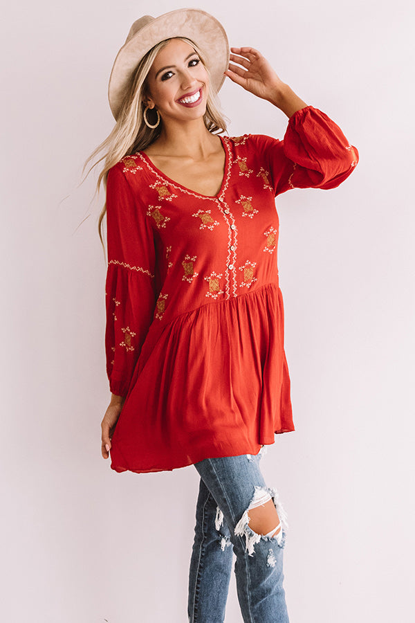 Twice As Nice Embroidered Dress Image - 1