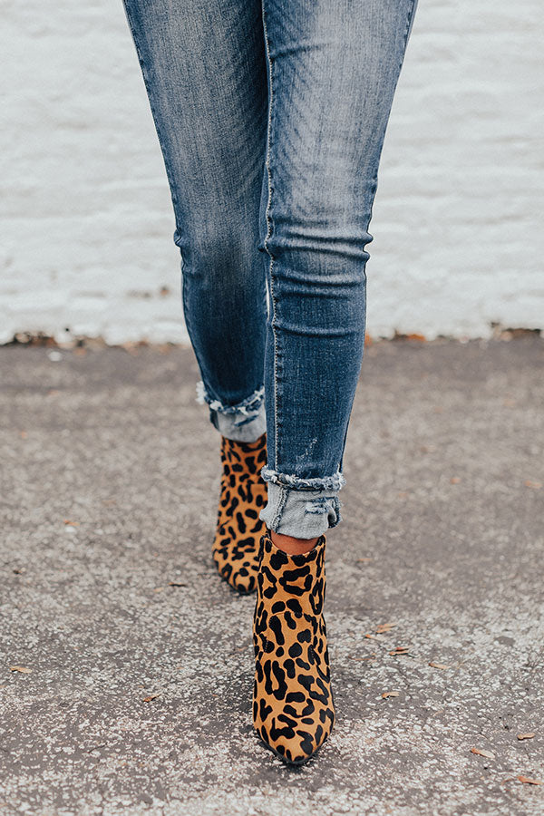 The Danielle Leopard Bootie Image - 3