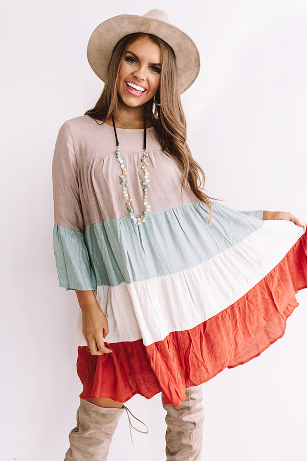 Beaming Brilliance Babydoll Dress Image - 1