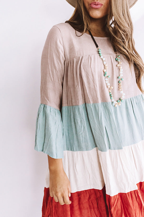 Beaming Brilliance Babydoll Dress Image - 3