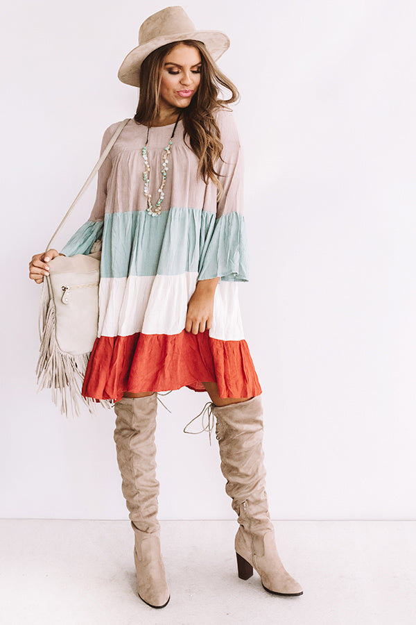 Beaming Brilliance Babydoll Dress Image - 4