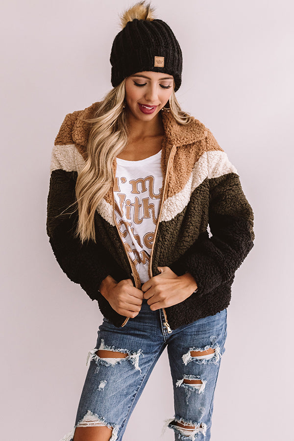 Ski Retreat Sherpa Jacket Image - 4