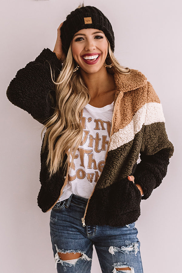 Ski Retreat Sherpa Jacket Image - 1