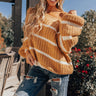 Time For Flurries Knit Sweater In Golden Honey Image - 1