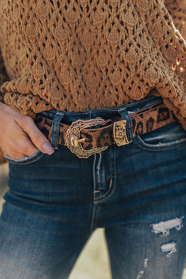 The Kennedy Leopard Belt Image - 1