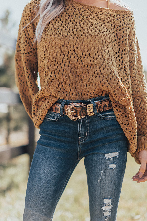 The Kennedy Leopard Belt Image - 3