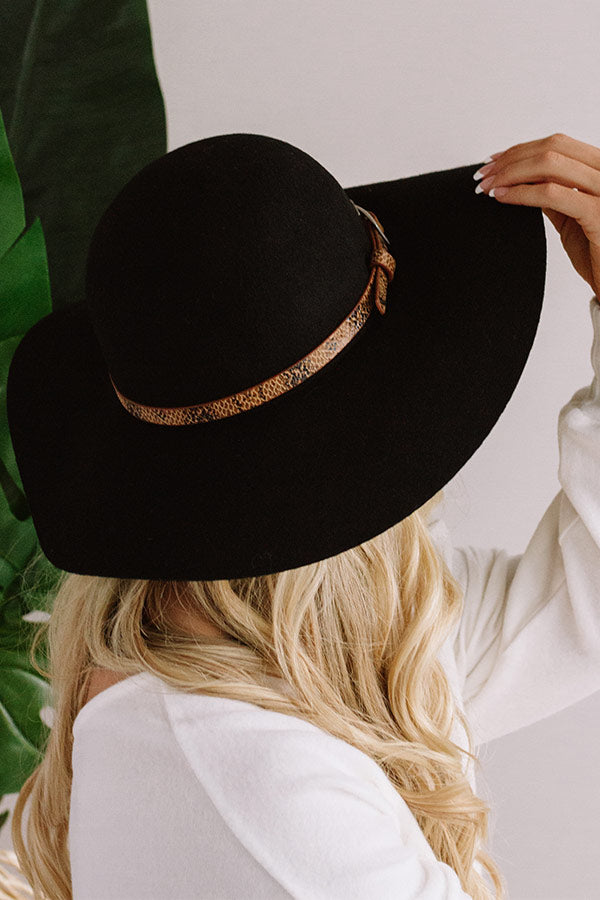 Bound For Broadway Hat In Black Image - 2