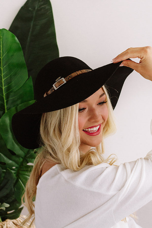 Bound For Broadway Hat In Black Image - 1