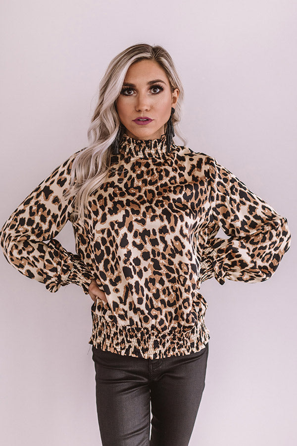 Popping Prosecco Leopard Top Image - 4