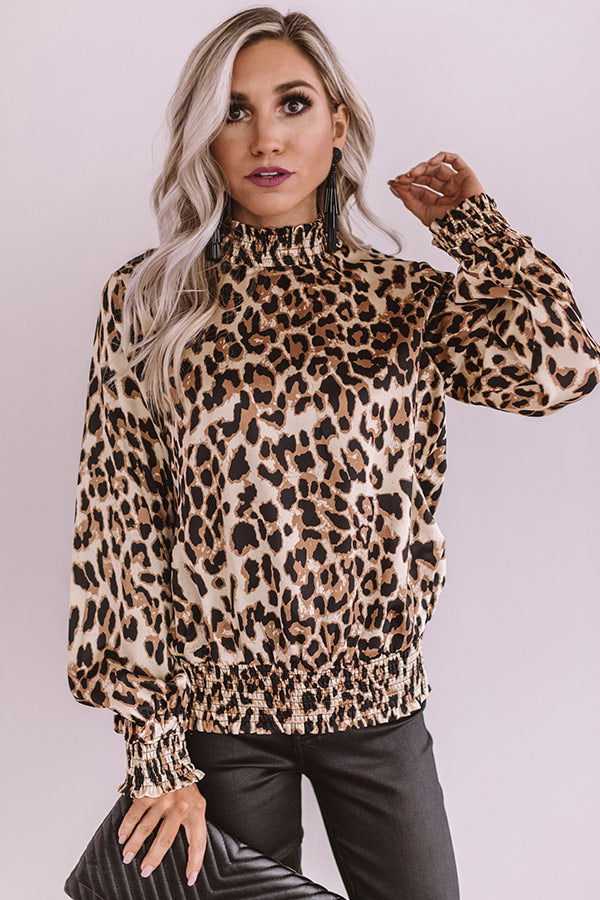 Popping Prosecco Leopard Top Image - 3