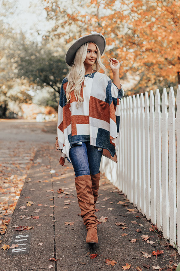 Stay Awhile Colorblock Shift Top Image - 1