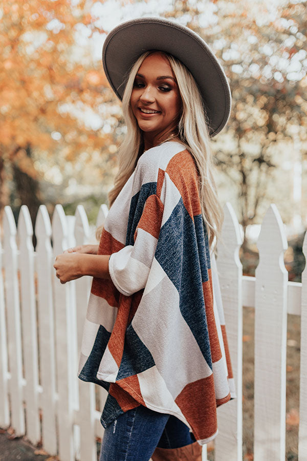 Stay Awhile Colorblock Shift Top Image - 4