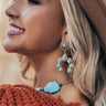 Sipping Martinis Turquoise Earrings Image - 1