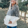 Cute And Cuddly Hoodie In Olive Image - 1