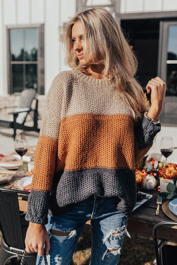 Swiss Alps Sweetheart Knit Sweater Image - 2