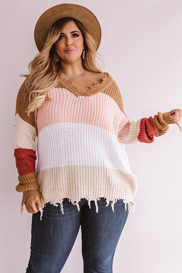 Sugar Mountain Knit Tunic Sweater  Curves Image - 2