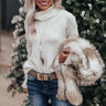 Snow In Soho Shift Sweater in Ivory Image - 1