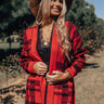 Must Be Manhattan Plaid Cardigan Image - 1
