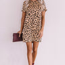Style Influencer Leopard Shift Dress Image - 1