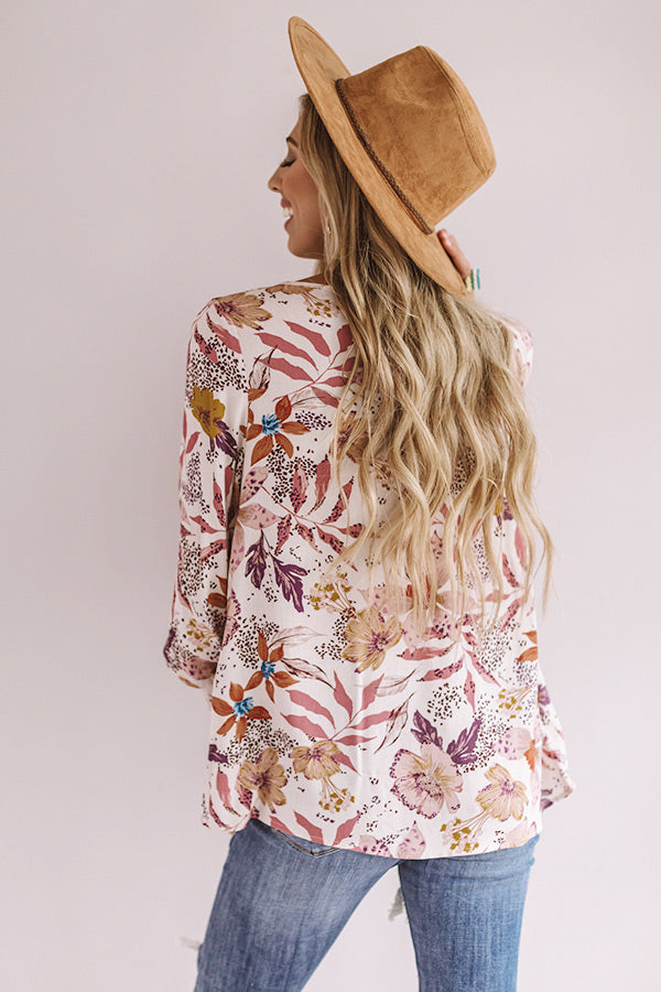 Goodness Everywhere Floral Shift Top Image - 5