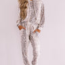 Lounging In London Snake Print Hoodie Image - 1
