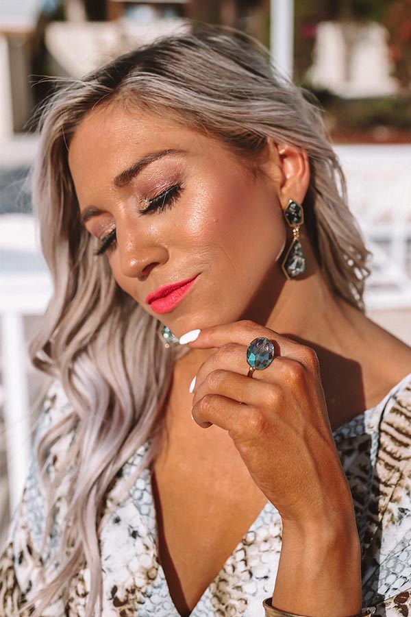 The Latest in Luxury Ring in Turquoise Image - 3